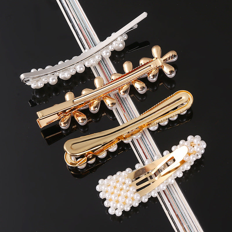 Wholesale Pearl Bow Hair Clips